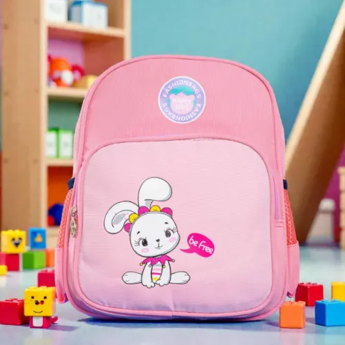 Mochila, de Costas, em Nylon, Feminina e Masculina, Infantil, com Desenho Estampado.