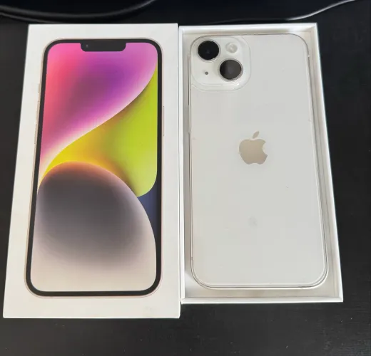 iPhone 14 256 Branco impecável 