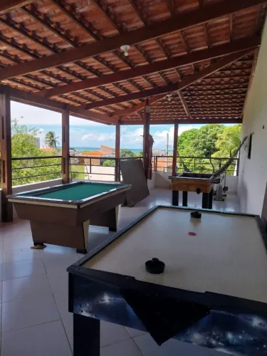 Casa de Praia, Piscina e Jogos