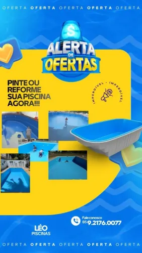 Pintura e reforma de piscinas!! PROMOÇÃO DE FÉRIAS!!!