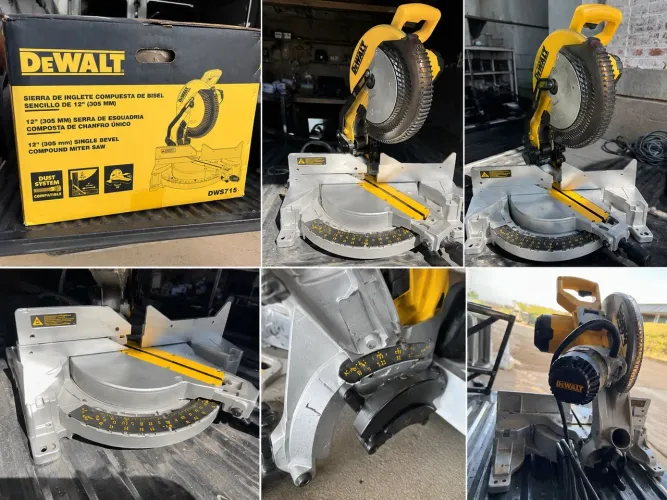Serra de Esquadria DEWALT DWS715 - 12? (305 mm) - 220V