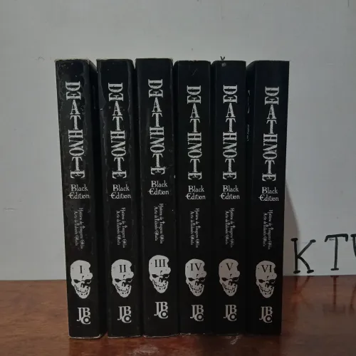 Death Note Black Edition - Coleção Completa 6 Volumes