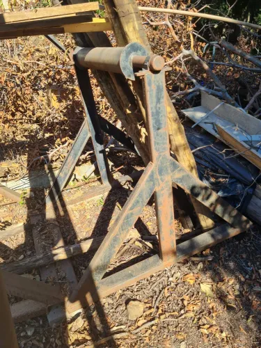 Sarilho de ferro para tubulão 