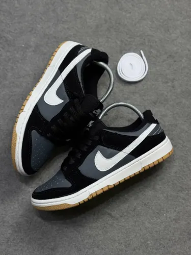 Tênis Nike SB Dunk Low Premium Masculino Cor: Cinza/Preto/Branco Solado Emborrachado