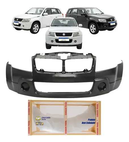 Parachoque Grand Vitara 2009 2010 2011 2012 Novo Preto