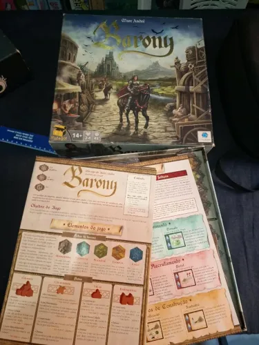 Jogo de Tabuleiro Barony + Expansão sorcery