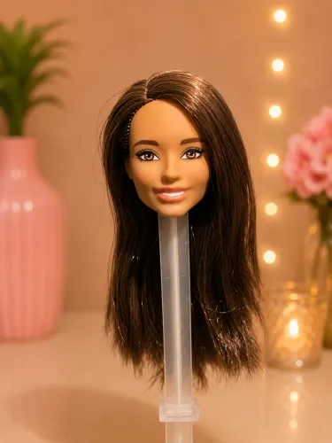 Cabeça da Boneca Barbie 