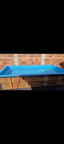 Vendo Piscina Fibra 4 mil LT usada em ótimo estado! R$1.000,00