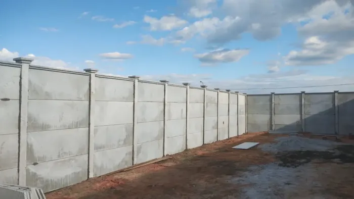 Muro pré moldado