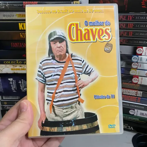 DVD O Melhor do Chaves Vol 1 - Imagem Filmes / 1a Edição Brasil - Dublagem Clássica 