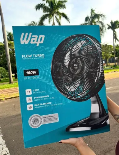 Ventilado Wap turbo o maior 50 cm 3 velocidade 8 pás novo na caixa