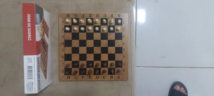 Jogo de Xadrez - Tabuleiro 