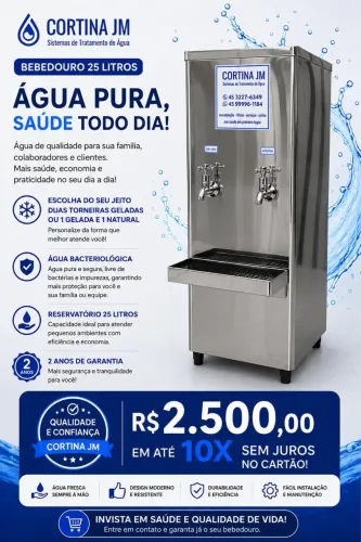 Purificador de Água Residencial e Comercial