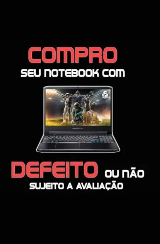 Notebook com defeito ou não