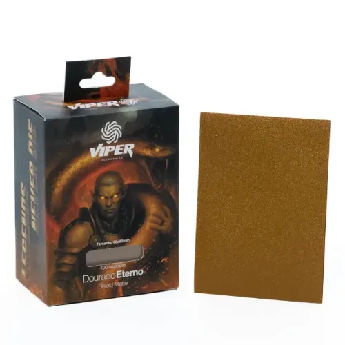 Shield Matte Viper Dourado Eterno 66x92mm