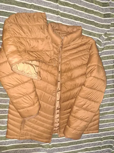 Jaqueta Feminina Puffer Bobojaco Com Capuz Forrada Inverno