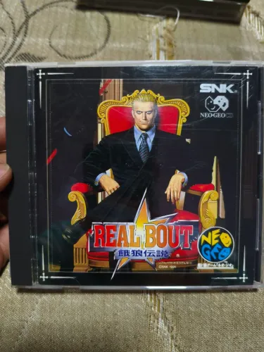 Jogo real bout neo geo CD 