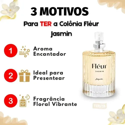 Perfume Fleur Jasmin Edição Limitada messejana Fortaleza ce fragrância <br>Edição Limitada<br>
