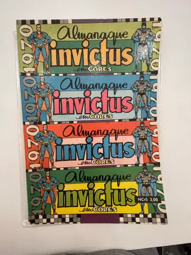 Hq Raridade! Almanaque Invictus 1970 - Editora EBAL
