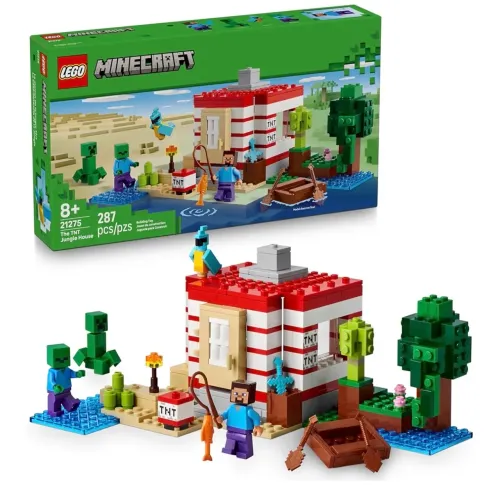 LEGO minecraft tnt house