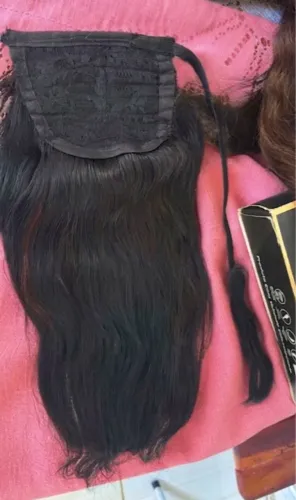 Rabo de cavalo cabelo 100% humano