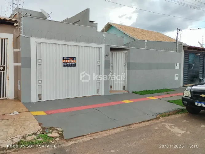 Excelente casa para locação no bairro Nova Lima, Campo Grande, MS.