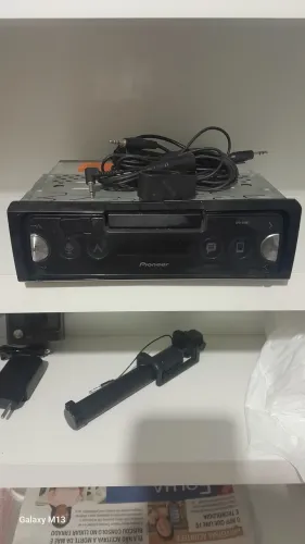 Vendo som paionee com suporte pra celular 