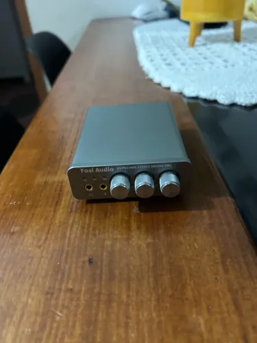 Fosi Audio K5 PRO Amplificador USB de Fones Ouvido com Microfone
