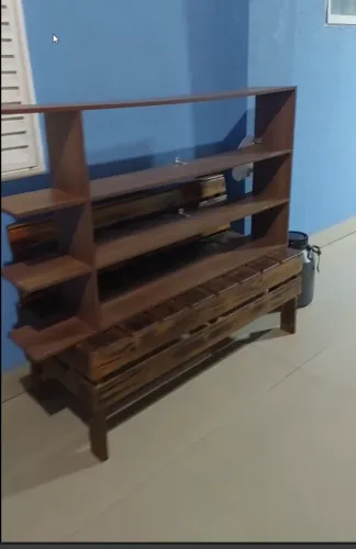 Móveis em MDF.