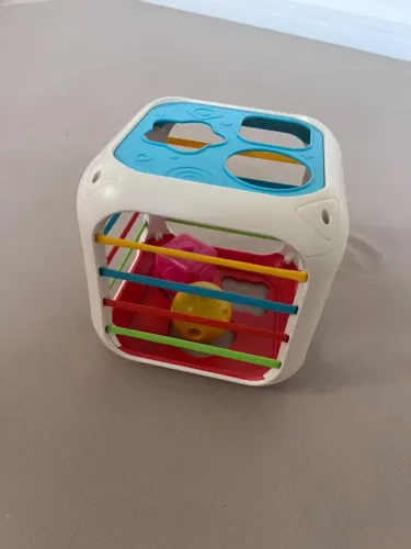 Cubo De Atividade Educativo 7 em 1 Brinquedo Sensorial