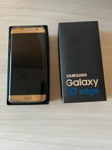 Celular Samsung S7 edge dourado