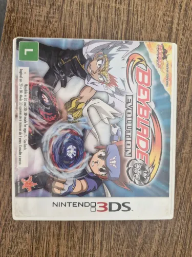 Jogos nintendo 3ds beyblade e ben 10