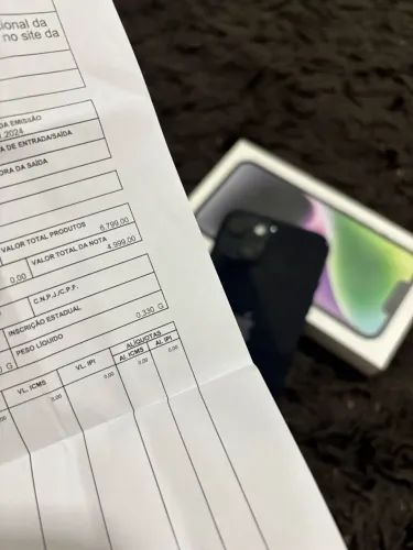 IPHONE 14 - 256Gb Unico dono *COM NOTA FISCAL*