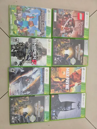 Lote jogos xbox 360 8 jogos