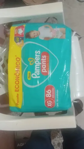 Fralda Pampers Pants Ajuste Total XG 86 Unidades