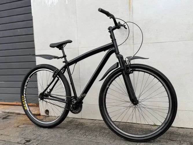 Bicicleta aro 29 sem marcha revisada com nota