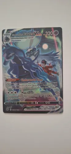 Carta Pokémon Trading Card Game - Shadow Rider Calyrex VMAX (HP 320)