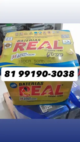 Bateria de carro real - 12 meses de garantia - entrega e instalação imediata 