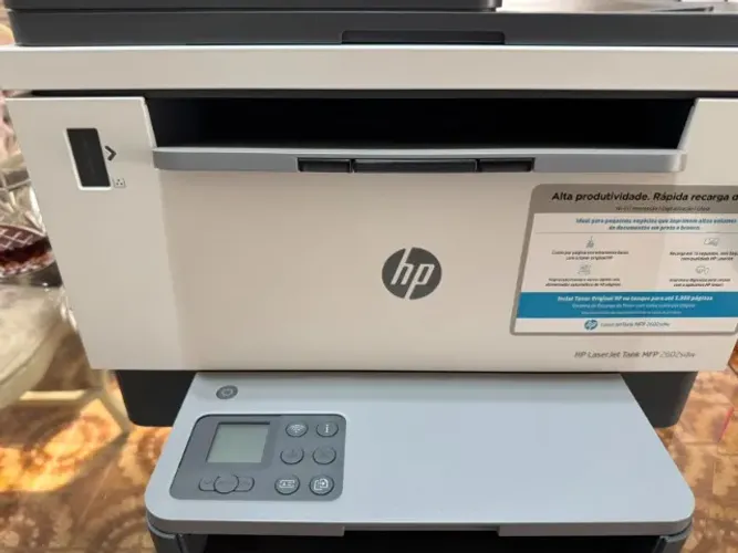 Impressora Multifuncional HP Laser Jet Tank MFP 2602sdw - Wifi / Duplex / ADF (Impecável) 