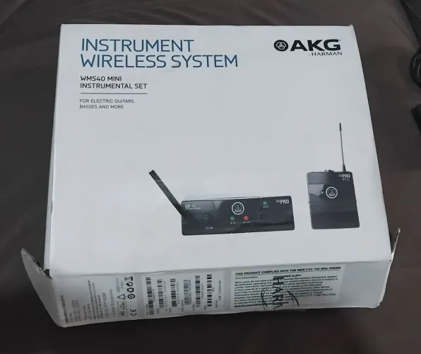 Transmissor akg wms 40 mini pro