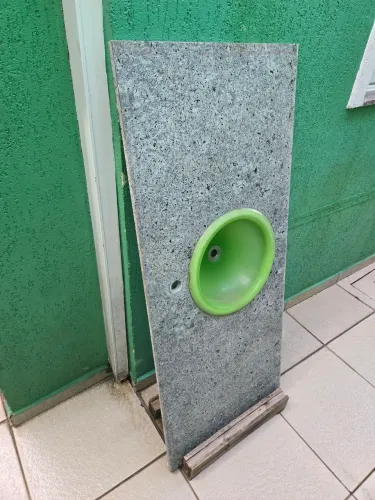 Pedra granito com Cuba redonda