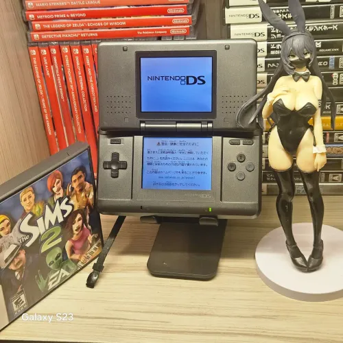 Nintendo Ds Fat Black 
