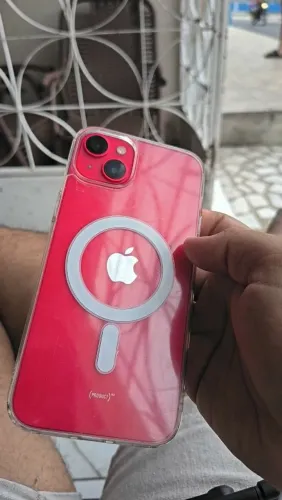 iPhone 14 plus product red (edição limitada)/ troco por promax com volta minha