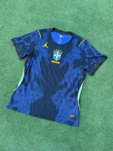 Camisa Brasil 2026 Azul - Versão Jogador