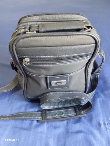 Bolsa sholder bag nylon GHEPARD cinza