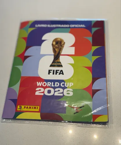 Álbum Copa do Mundo 2026 completo ? perfeito estado ? R$ 1.200