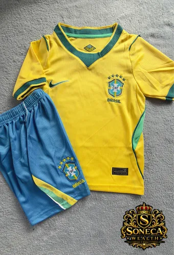Kit Infantil Brasil Amarelo