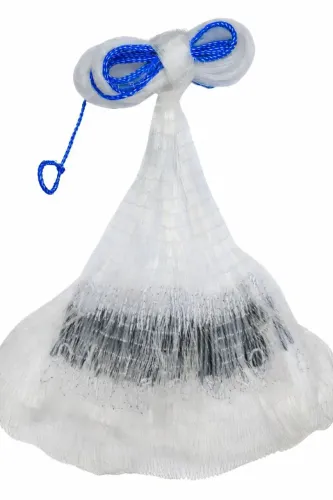Tarrafa fio 0.40 malha 20mm, 2,70m de altura, 2,8kg de chumbo 