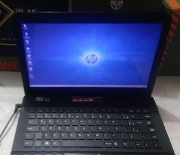 notebook sony vaio i3/4 GB DDR3/ HD 500 GB - aceito trocas