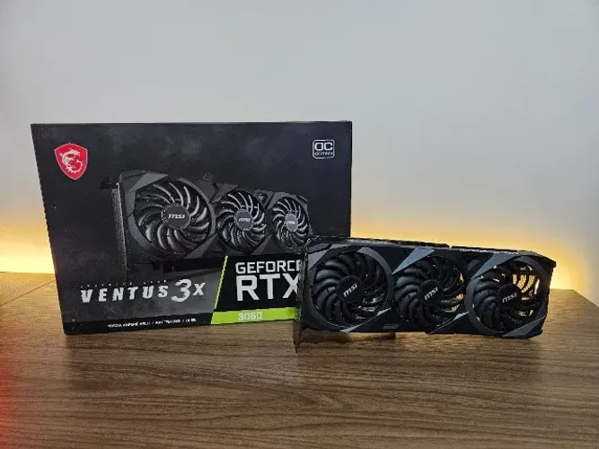 Placa de vídeo RTX 3060 MSI Ventus 3x 12GB - Usada em Excelente Estado!